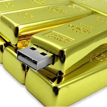  USB  Gold Bar